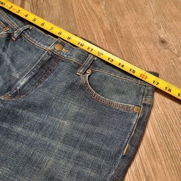 Ralph Lauren Jeans Co. Premium Classic Straight Leg Women's Jeans Dark Size 12 - Picture 9 of 10